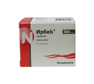 ИРБЕК 300мг X 28тб.